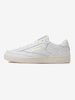 Reebok Club C 85 Ftwr White/Chalk/Gold Shoes Fall 2026