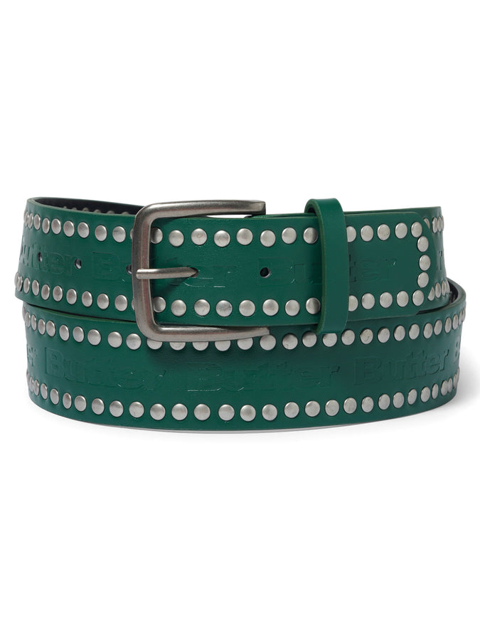 Butter Goods Barbed Wire Studded Belt | GREEN