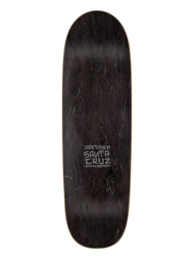 Santa Cruz Dressen Skull Pink 9.25’’ Skateboard Deck | BLACK