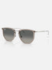 Ray Ban RB4451 Transparent Grey/Gradient Grey Sunglasses