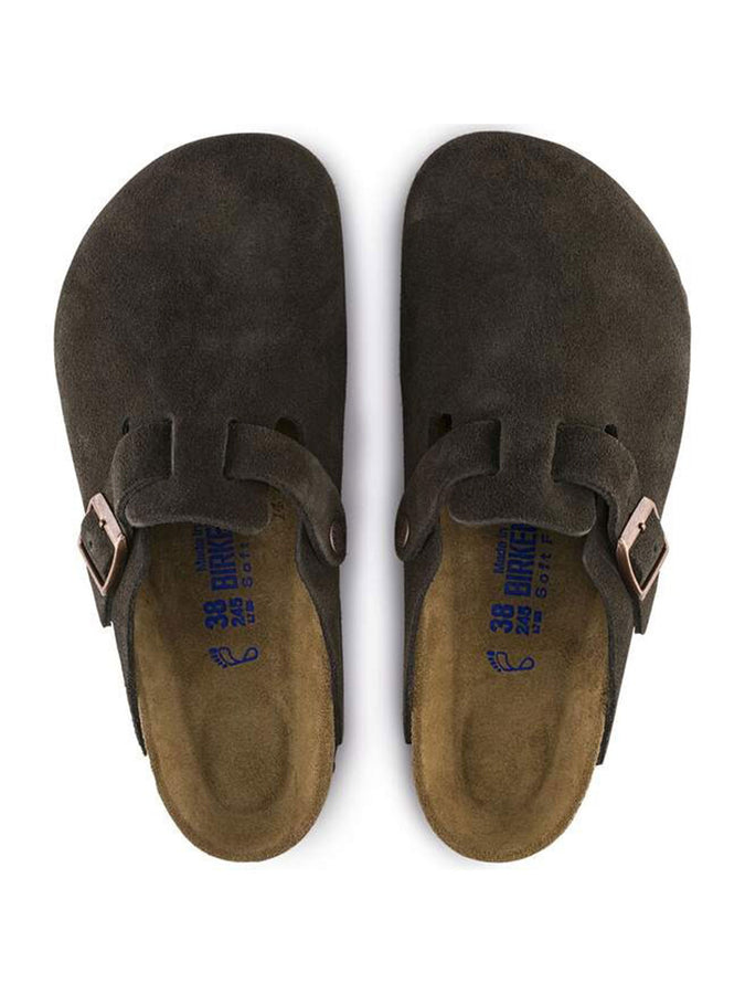 Birkenstock Boston Soft Footbed Suede R Mocha Shoes Fall 2026 | MOCHA