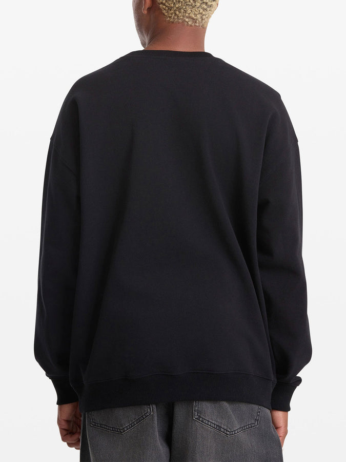 Volcom Fa Seth Conboy Crewneck Sweatshirt Spring 2026 | BLACK (BLK)