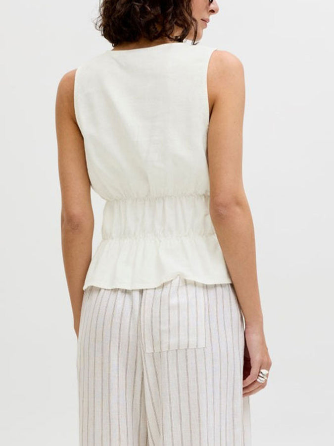 JJXX Almira Top Spring 2026 | BLANC DE BLANC