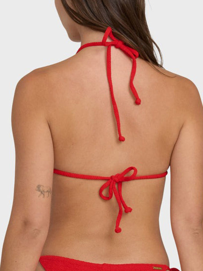 Billabong Rising Tide Remi Tri Bikini Top Summer 2026 | FIESTA RED (FTR)