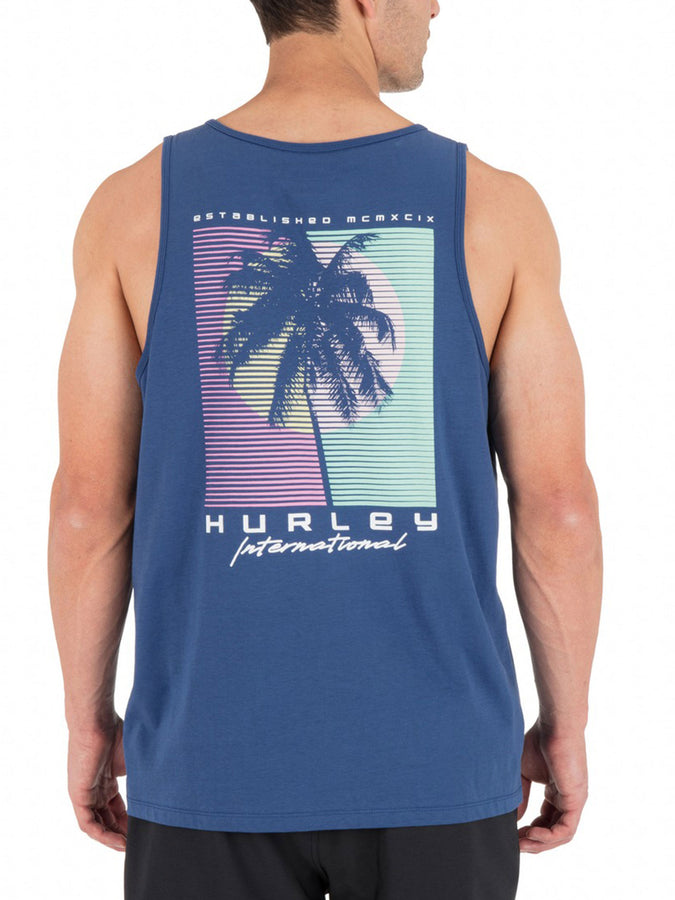 Hurley Midnight Palm Tank Top Spring 2026 | ABYSS (424)