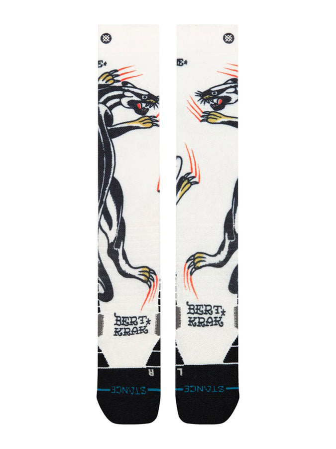 Stance Battle Mid Poly Snow Socks | CREAM (CRM)
