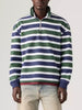 Levis Cameron 1/4 Zip Koby Stripe Kombu Green Heather Sweatshirt Fall 2026