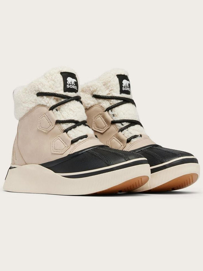 Sorel Out N About Iv Chillz Wp Taupe Omega/Black Boots | OMEGA TAUPE/BLACK (264)