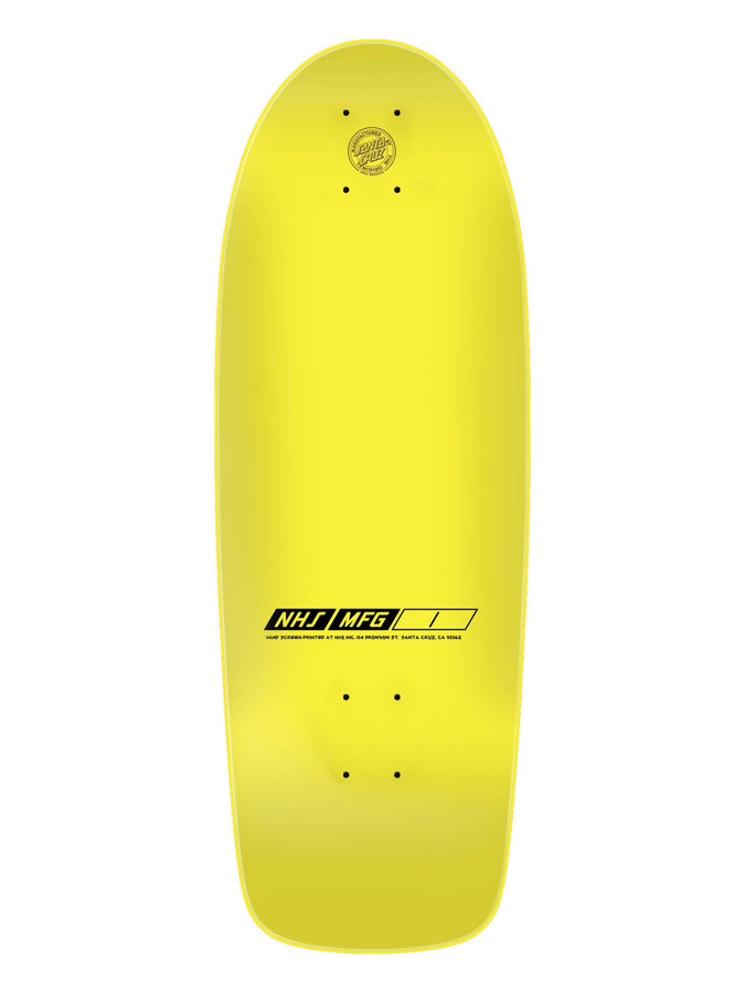 Santa Cruz Malba Crash Test 10.03’’ Skateboard Deck | YELLOW