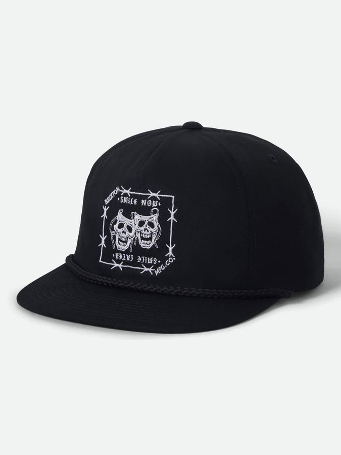 Brixton Smile Always Snapback Hat | BLACK