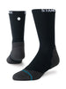 Stance Golf Ribbed Mid Black Socks