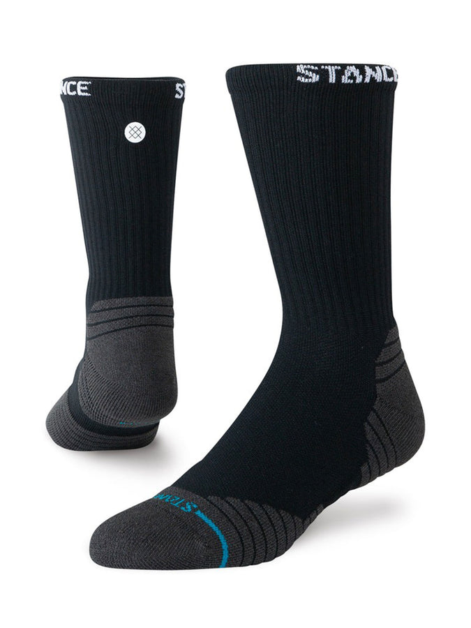 Stance Golf Ribbed Mid Black Socks | BLACK (BLK)