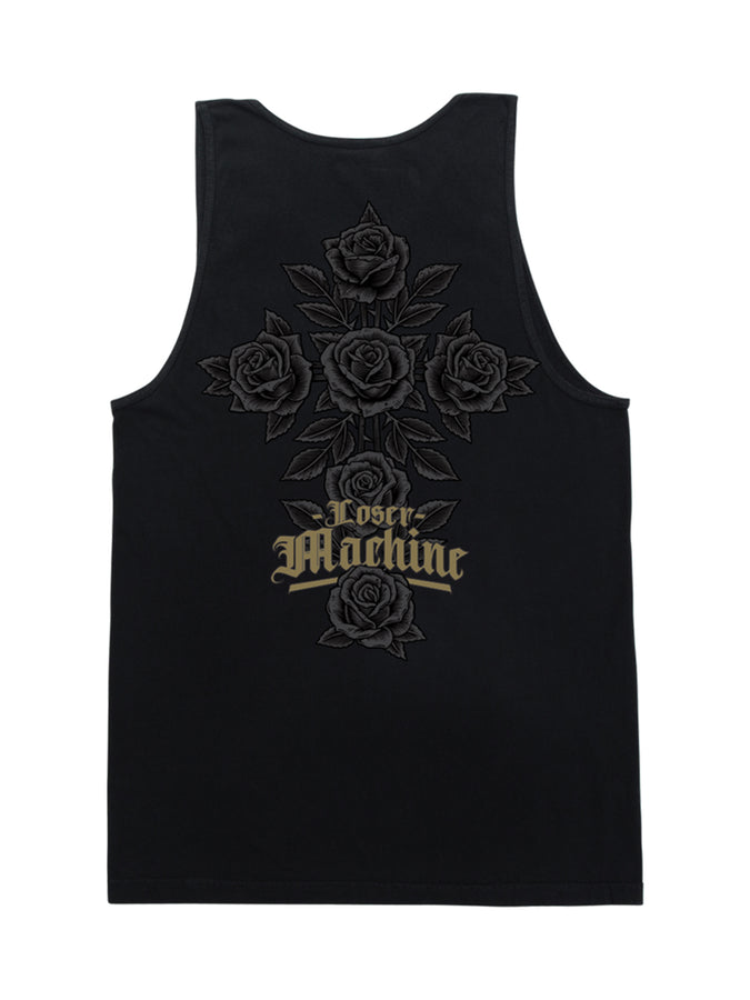 Loser Machine Rose Bush Tank Top Summer 2026 | BLACK