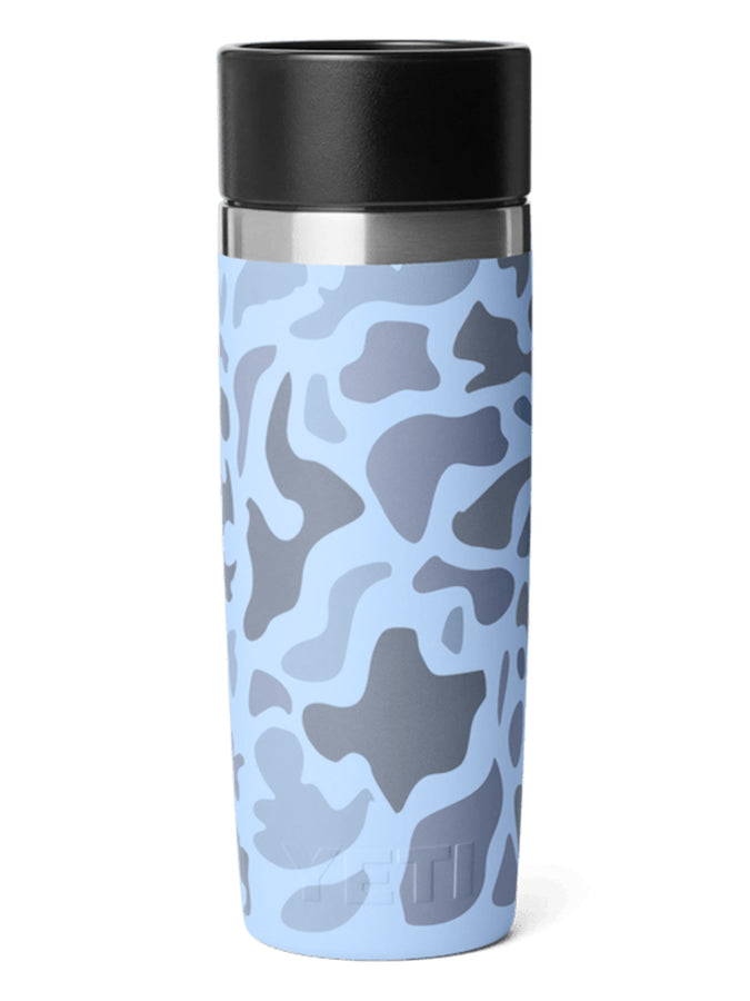 Yeti Rambler Blue Camo 16oz Travel Bottle | BLUE CAMO