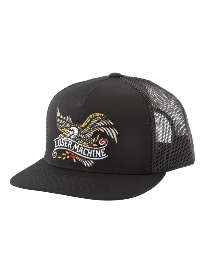 Loser Machine Glory Trucker Hat | BLACK/BLACK