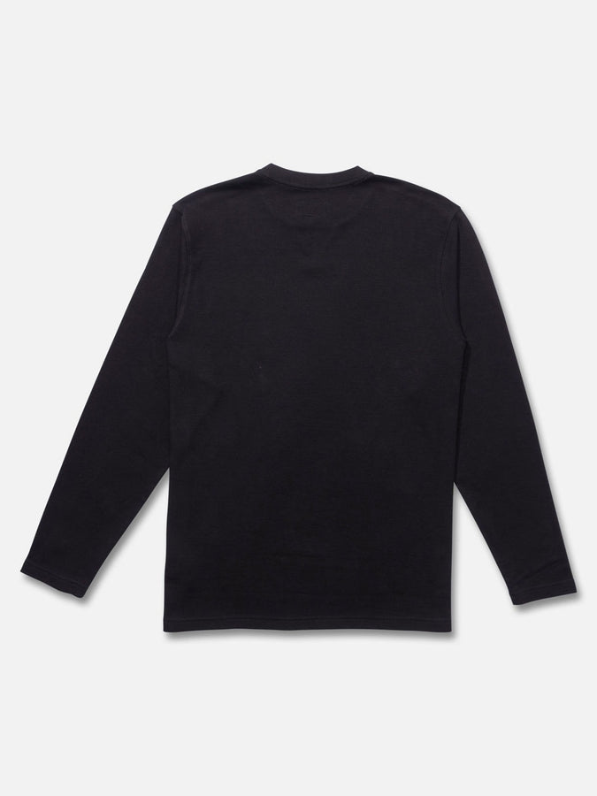 Salty Crew Cast Off Thermal Long Sleeve T-Shirt Fall 2026 | BLACK