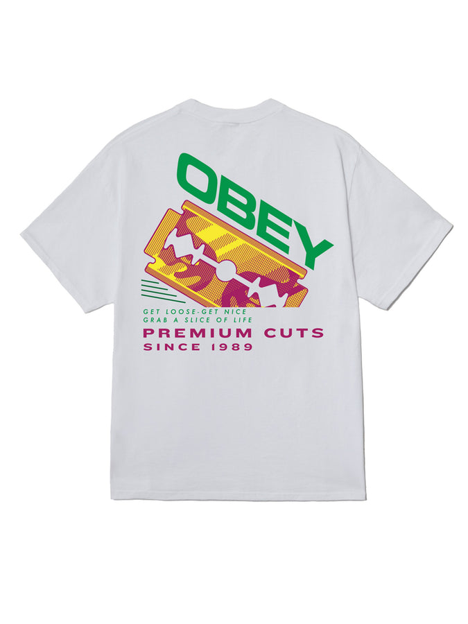 Obey Razor T-Shirt Fall 2026 | WHITE (WHT)