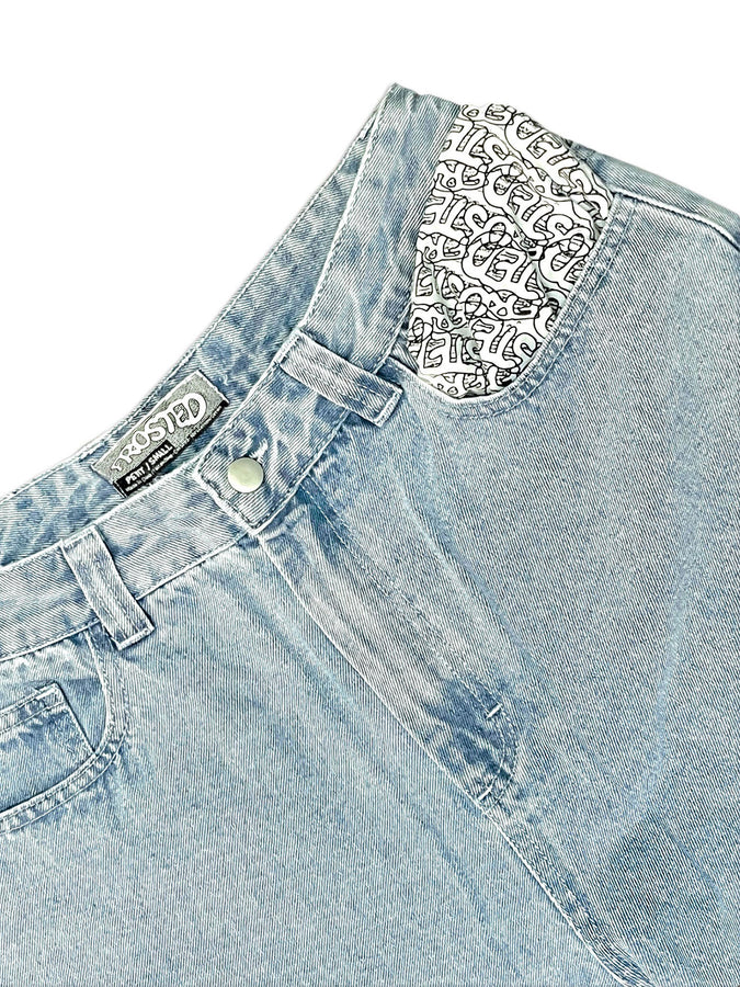 Frosted Wavy Jeans Holiday 2025 | LIGHT BLUE