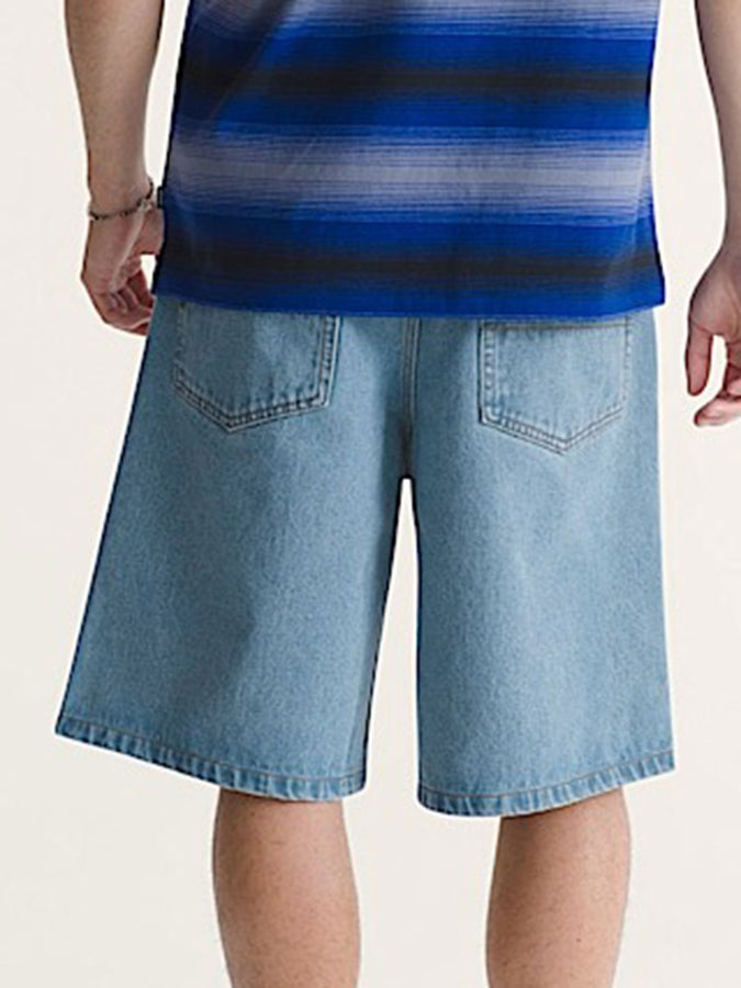 Vans Check-5 Baggy Denim Shorts Fall 2026 | STONEWASH BLUE (CDX)
