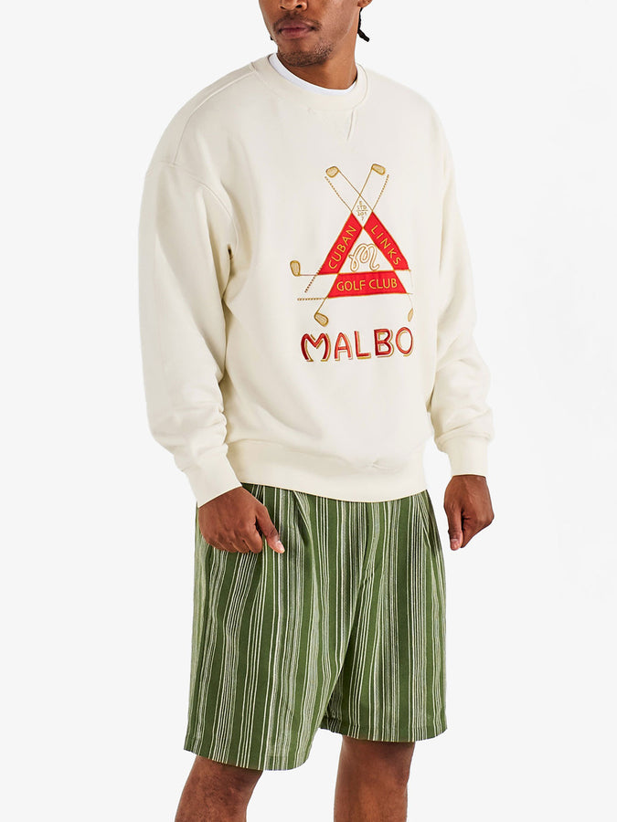 Malbon Trinity Crewneck Sweatshirt Summer 2026 | CREAM