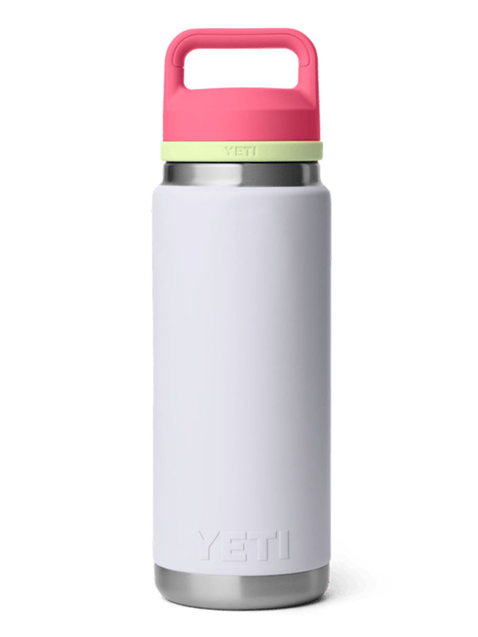 Yeti Rambler Mist/Pink/Grasshopper 26oz Bottle With Chug Cap | MIST/PINK/GRASSHOPPER