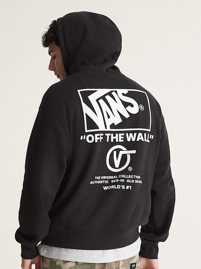 Vans Stacked Hi Hoodie Fall 2026 | BLACK/WHITE (Y28)
