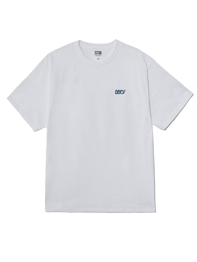 Obey Peace Now Butterflies T-Shirt Summer 2026 | WHITE (WHT)
