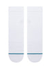 Stance Signature Quarter White Socks