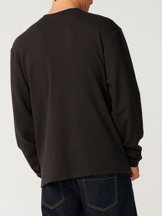Rip Curl Premium Surf Waffle Long Sleeve T-Shirt Fall 2026 | WASHED BLACK (8264)