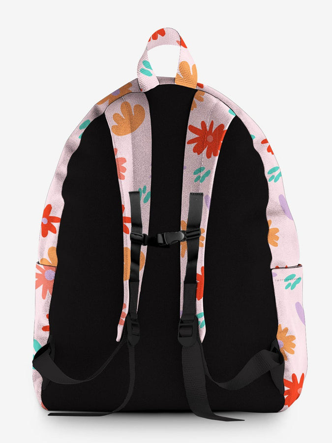 Headster Painted Flowers Backpack | POWDER PINK