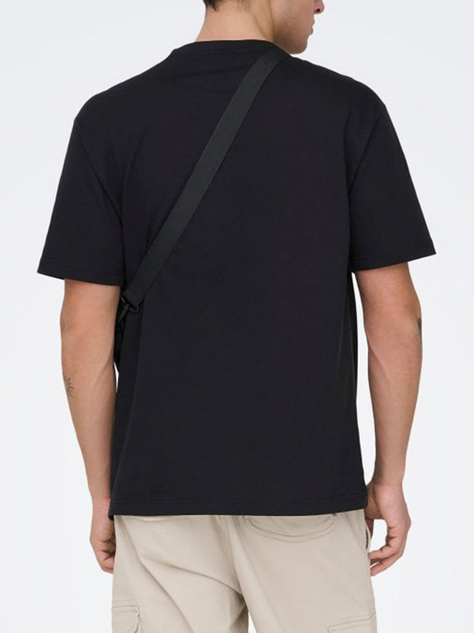 Only & Sons Fred Life T-Shirt Fall 2026 | BLACK