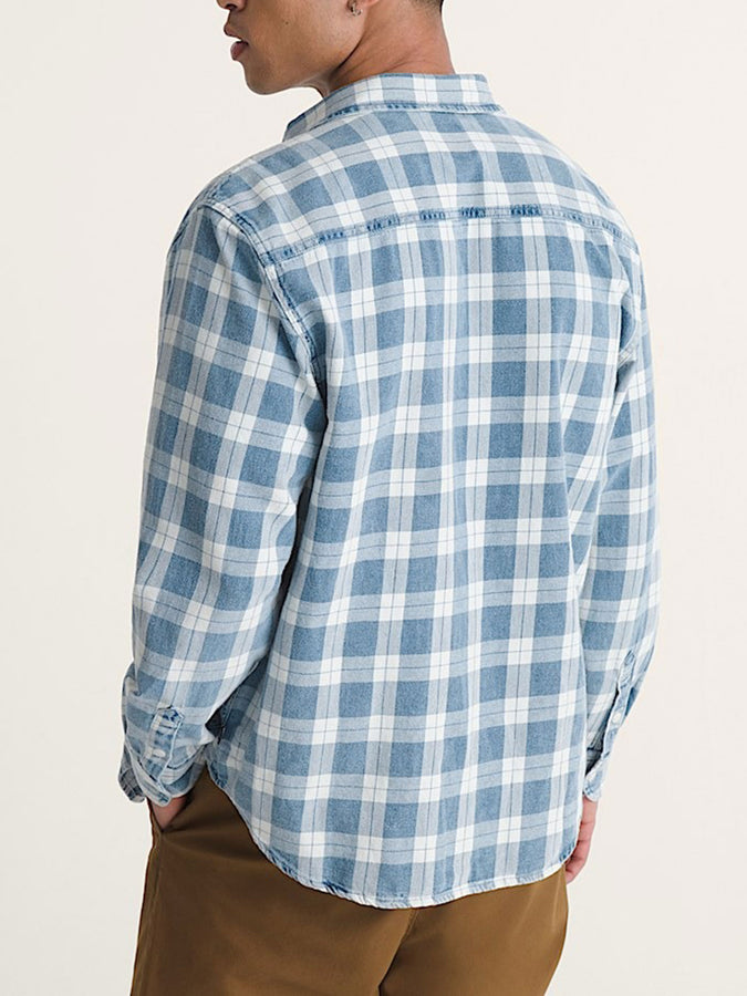 Vans Lawson Vintage Indigo Long Sleeve Buttondown Shirt Fall 2026 | BLEACH INDIGO (HEC)