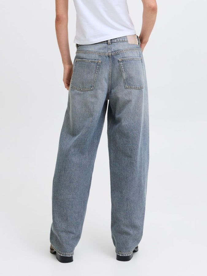 Jjxx Fuji Barrel Medium Blue Denim Jeans Fall 2026 | MEDIUM BLUE DENIM