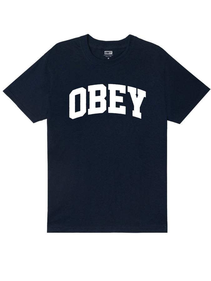 Obey Collegiate Standard T-Shirt Summer 2026 | NAVY (NVY)