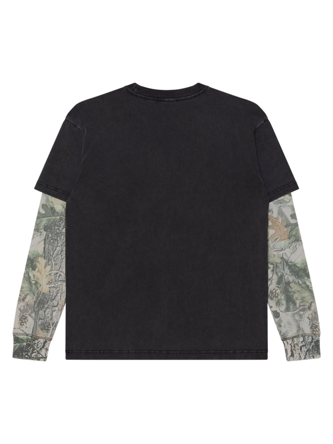 Obey Post 2Fer Long Sleeve T-Shirt Fall 2026 | DUSTY BLACK LIMO MULTI (DUBL)