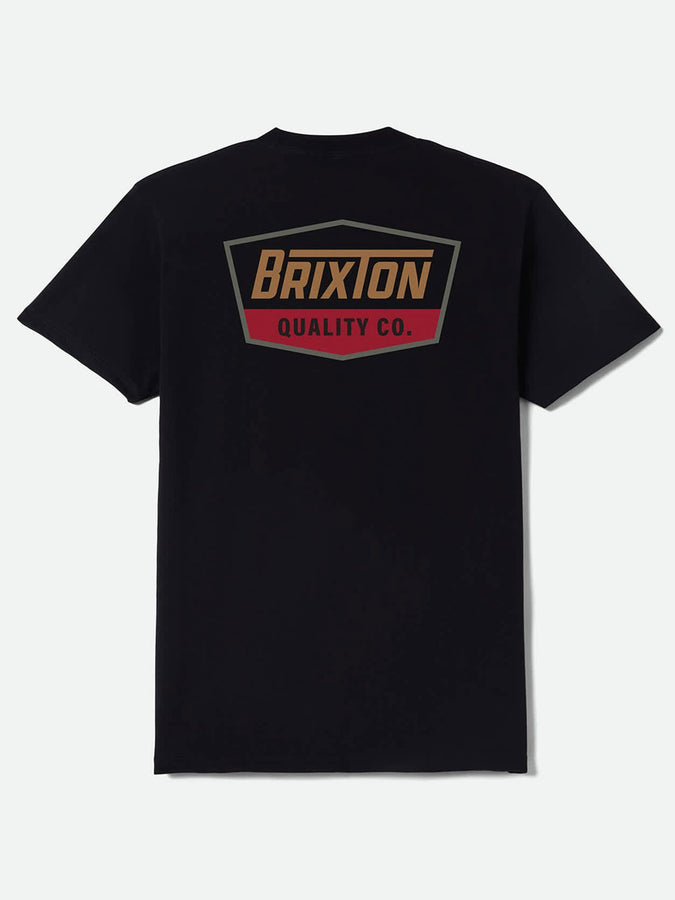 Brixton Regal T-Shirt Holiday 2026 | BLACK/DARK SAGE/TOBACCO