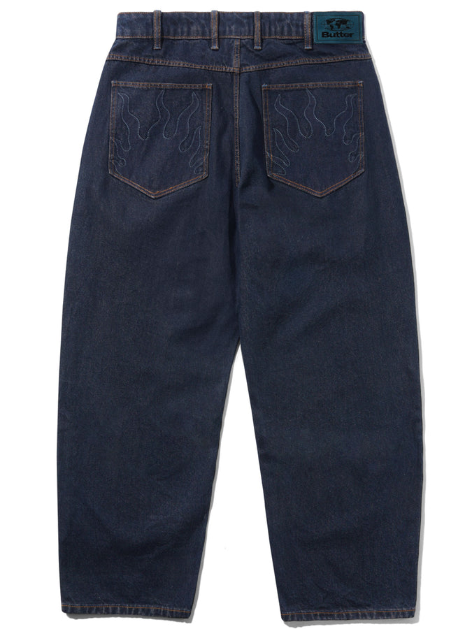Butter Goods Solar Fade Jeans Fall 2026 | TINTED DARK INDIGO