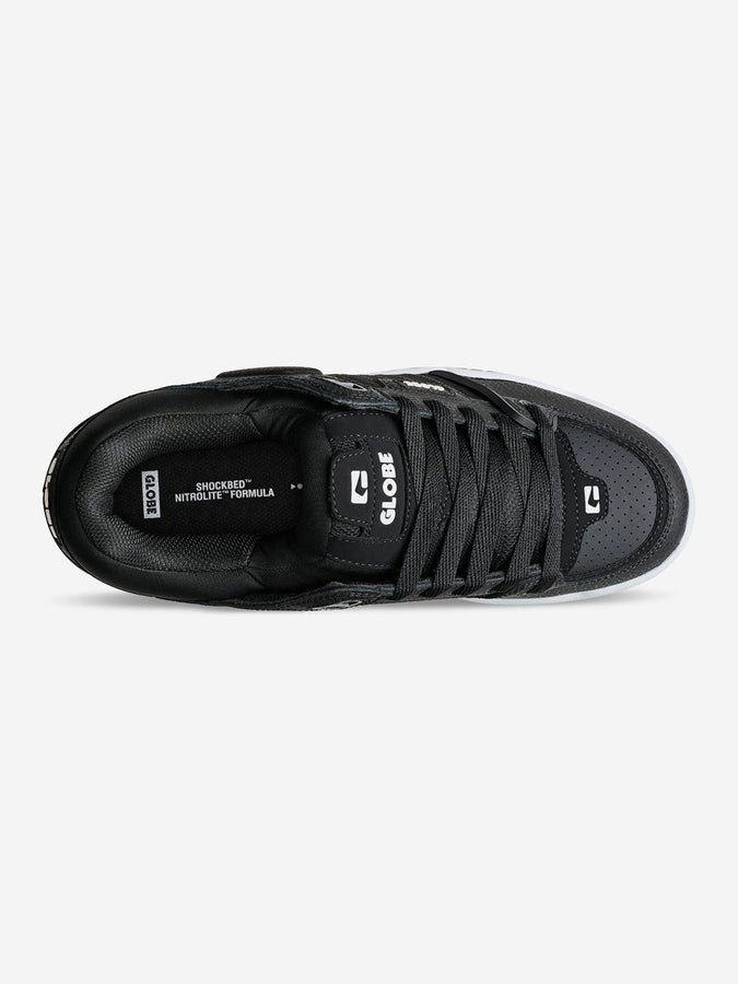 Globe Fusion Black/White/Gum Shoes Fall 2026 | BLACK/WHITE/GUM