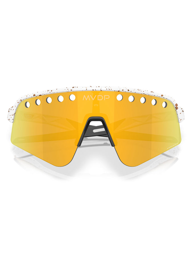 Oakley Sutro Lite Sweep Mvdp Red/Gold Splatter/Prizm 24K Sunglasses | RED GOLD SPLATTER/PRIZM 24K