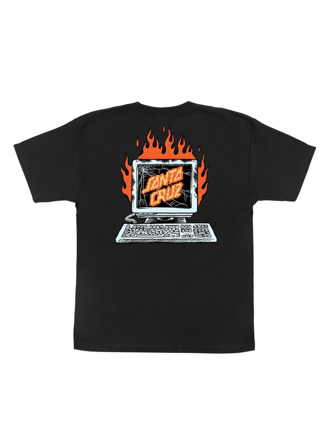 Santa Cruz Self Destruct T-Shirt Summer 2026 | BLACK