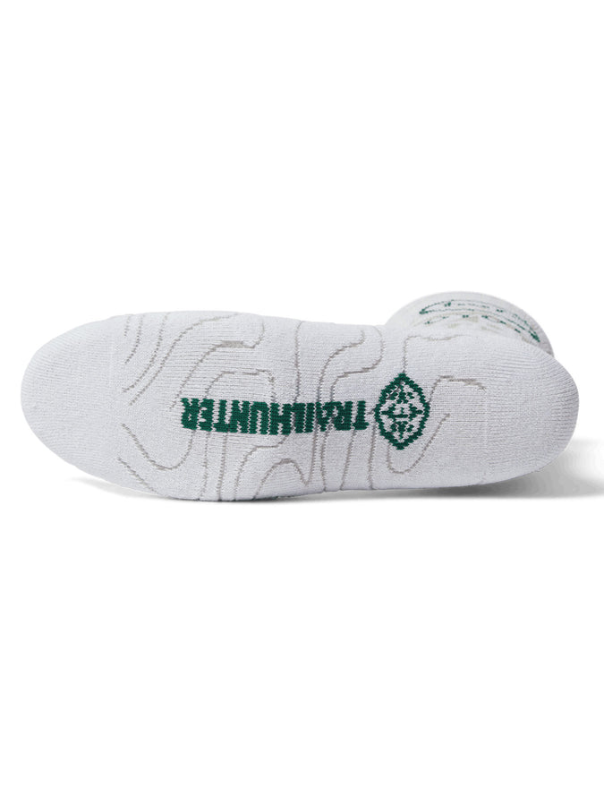 Huf x Toyota Topography Socks | WHITE