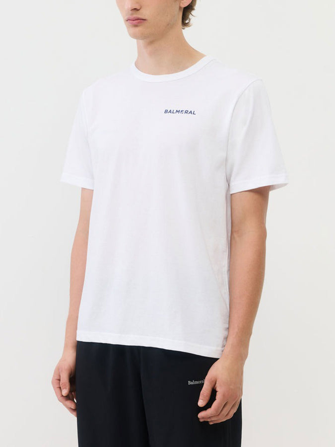 Balmoral Globe T-Shirt Fall 2026 | WHITE