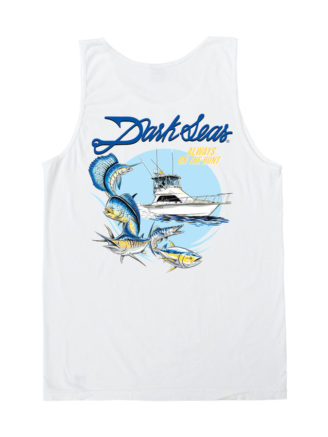Dark Seas Reel Legends Tank Top Summer 2026 | WHITE
