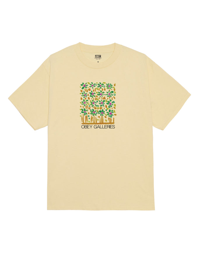 Obey Galleries T-Shirt Summer 2026 |  PALE YELLOW (PLY)