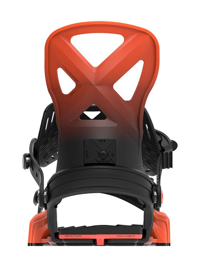 Bent Metal ANVIL 2027 Snowboard Bindings | BLACK/RED