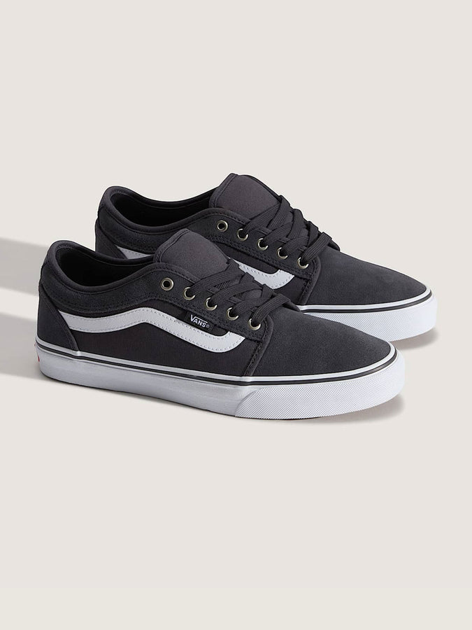 Vans Skate Chukka Low Sidestripe Charcoal/White Shoes Fall 2026 | CHARCOAL/WHITE (Z05)