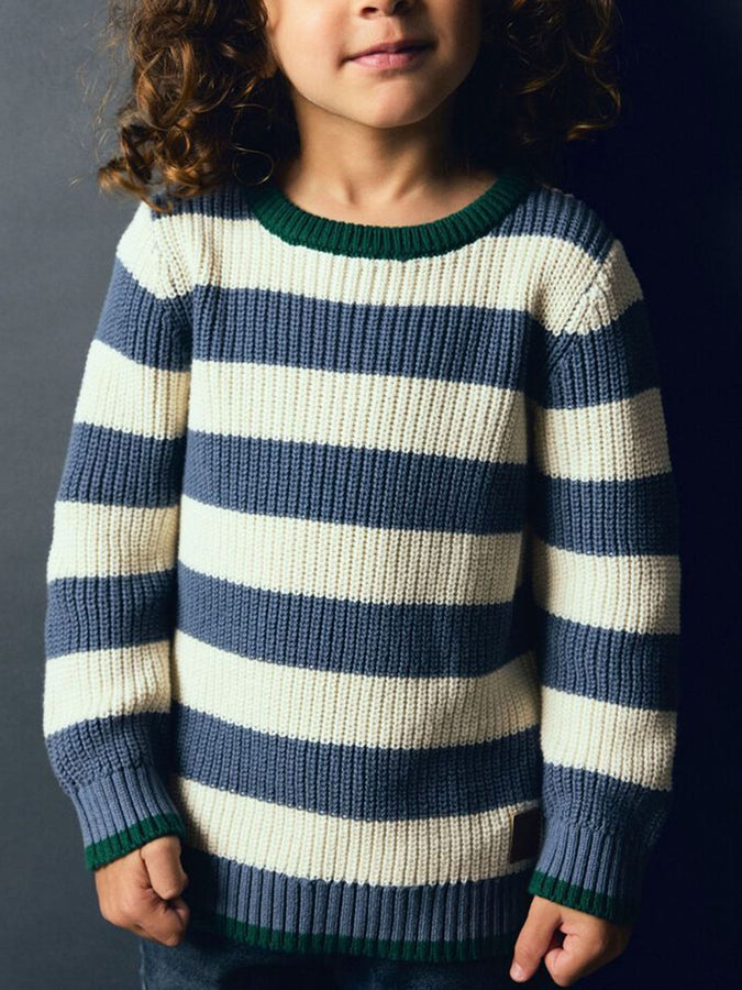 Name It Nerus Crewneck Sweatshirt Fall 2026 | BLUE MIRAGE