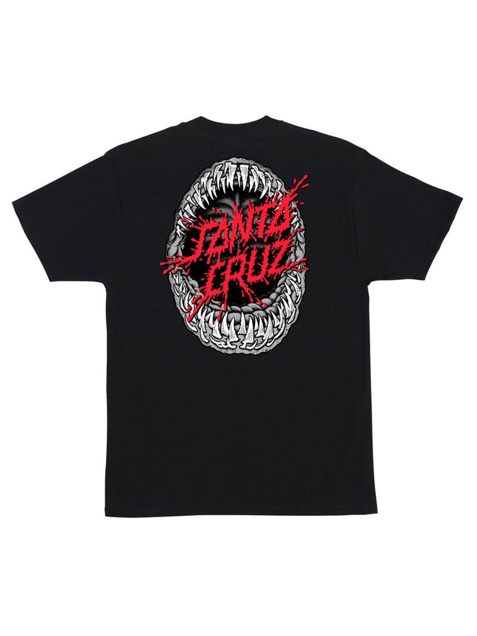 Santa Cruz Shark Jaw T-Shirt Summer 2026 | BLACK