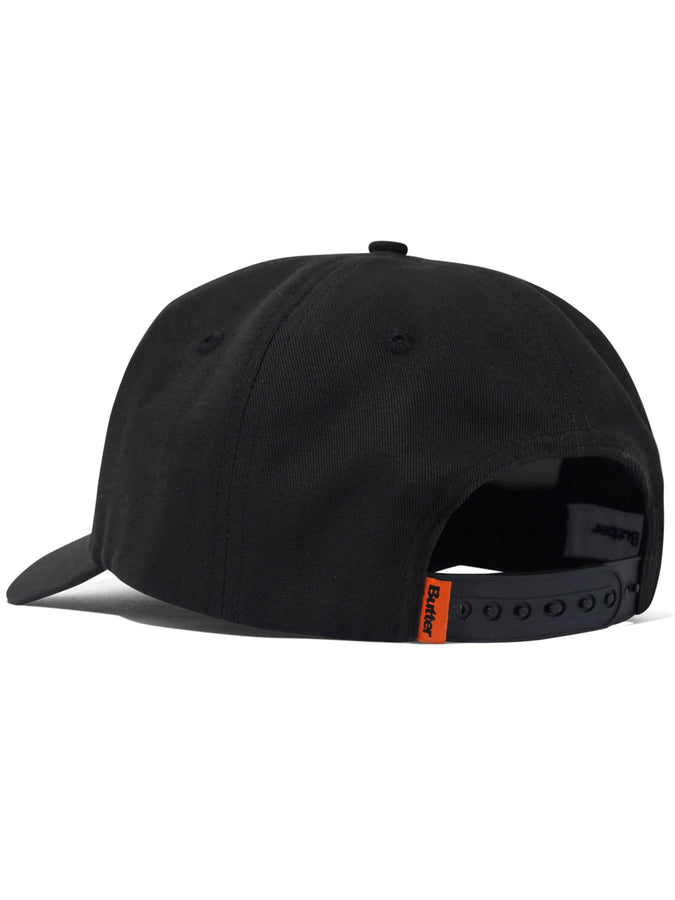 Butter Goods Trumpet 5 Panel Snapback Hat | BLACK