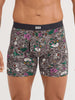 Saxx Vibe Xtra Soft Comfort Lovely Bones Dark Grey Boxer